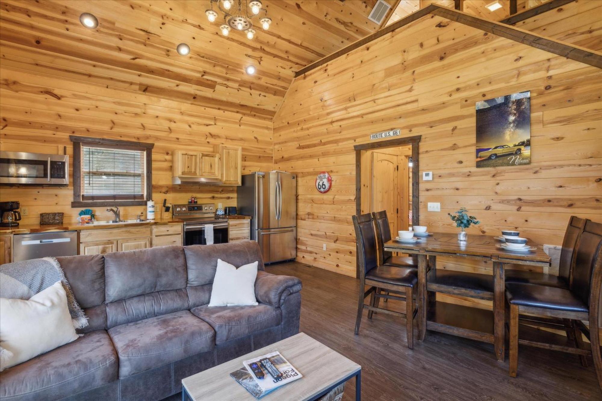 Route 66 Cabin Pigeon Forge Exterior foto